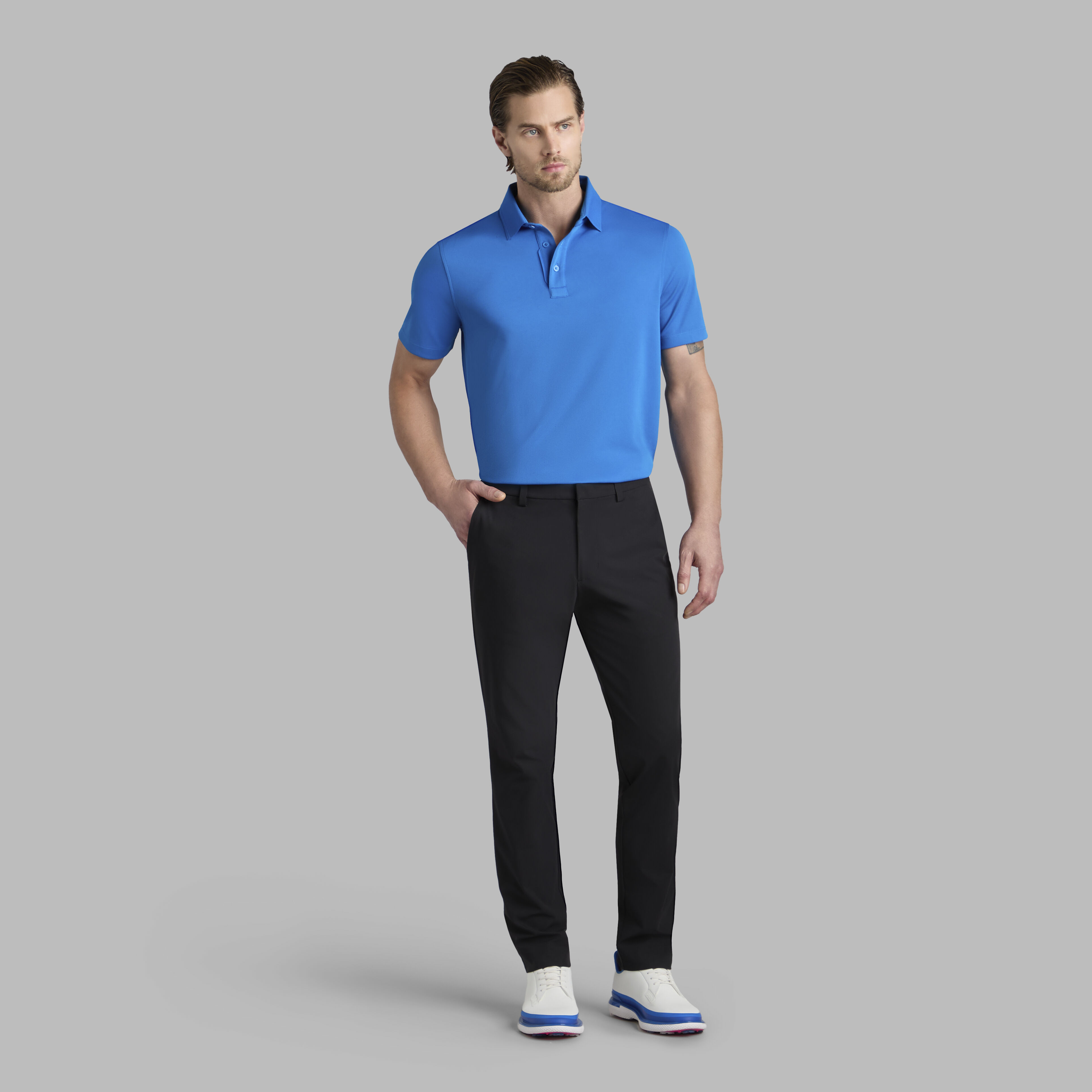 【G FORE】 FLOCKED PIQUE T-SHIRT(MEN) /追跡付 G FORE】 FLOCKED PIQUE T-SHIRT(MEN) /追跡付 (G FORE/Tシャツ