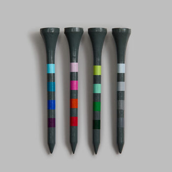 STRIPED GOLF TEES
