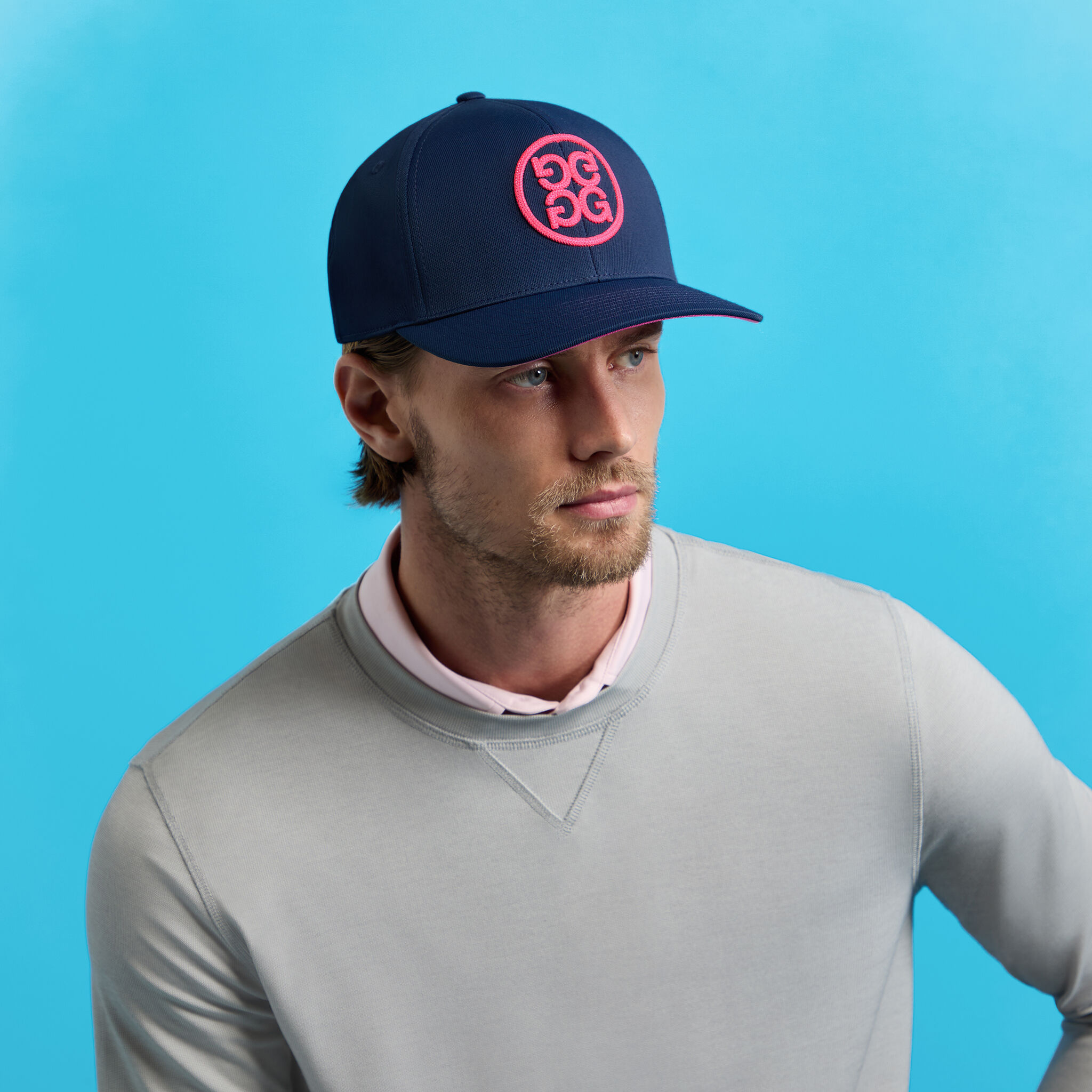☆stylist☆ CHAINSTITCH CIRCLE G'S CONTRAST HAT | MEN'S HATS | G/FORE