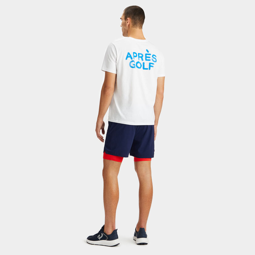 STRETCH WARP KNIT MESH LINED OPS SHORT image number 4