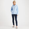WORLDWIDE UNISEX OVERSIZED FRENCH TERRY HOODIE image number 9