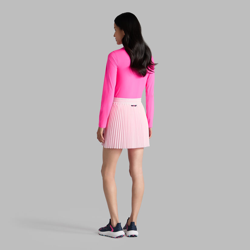 MICRO-PLEAT OPS HIGH WAISTED SKORT