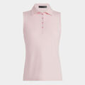 FEATHERWEIGHT SILKY TECH NYLON SLEEVELESS POLO image number 1