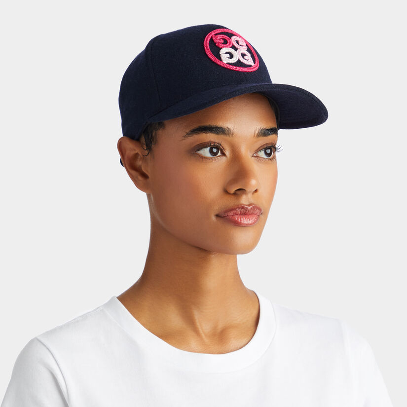 GRADIENT CIRCLE G'S FELT SNAPBACK HAT image number 8