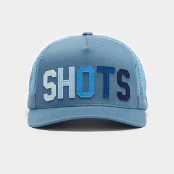 SHOTS COTTON TWILL TRUCKER HAT