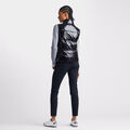 QUILTED POLISHED NYLON MERINO WOOL LINED PUFFER VEST image number 5