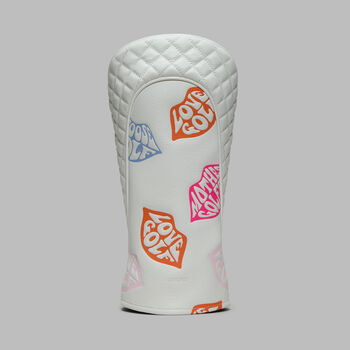 EMBOSSED LOVE G LEATHER DRIVER HEADCOVER - Alternate Image 1