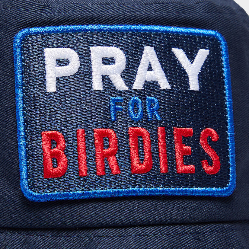 PRAY FOR BIRDIES COTTON TWILL BUCKET HAT image number 5