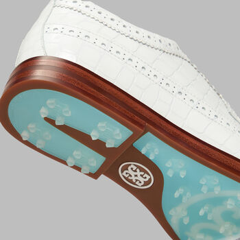 WOMEN'S LTD RELEASE GALLIVANTER CROC-EMBOSSED LEATHER LUXE SOLE GOLF SHOE