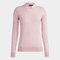 LAYERED MERINO WOOL POLO SWEATER image number 1