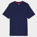 TECH NYLON SHORT SLEEVE PERFORATED CIRCLE G'S OPS SLIM FIT CREW image number 1