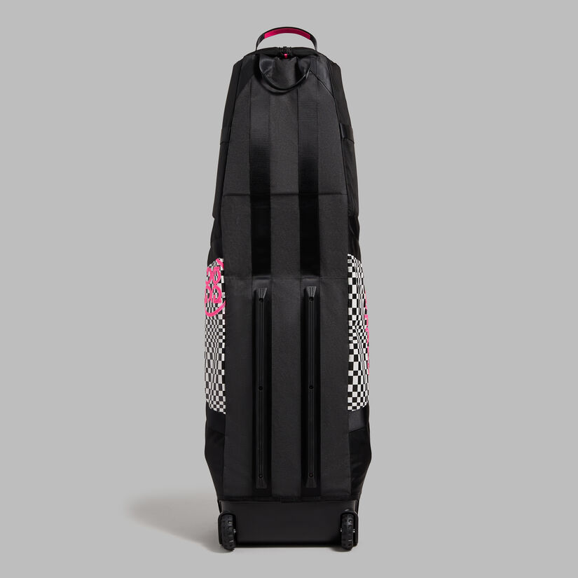 DISTORTED CHECK GOLF BAG TRAVEL CASE image number 5