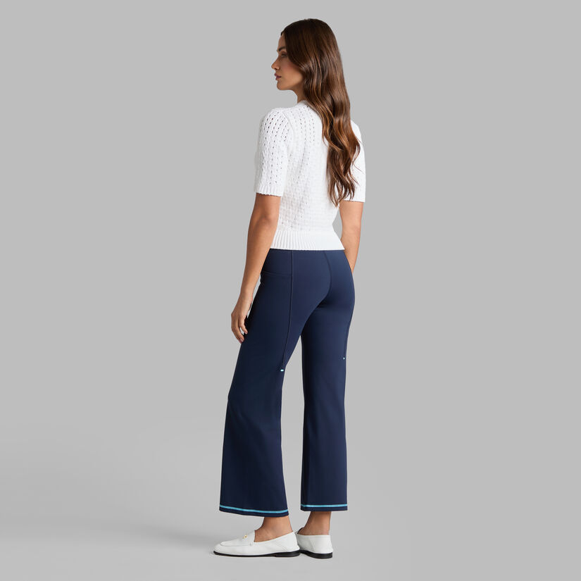 LTD RELEASE VILLA COTTON BLEND CROPPED SHORT SLEEVE SWEATER image number 4