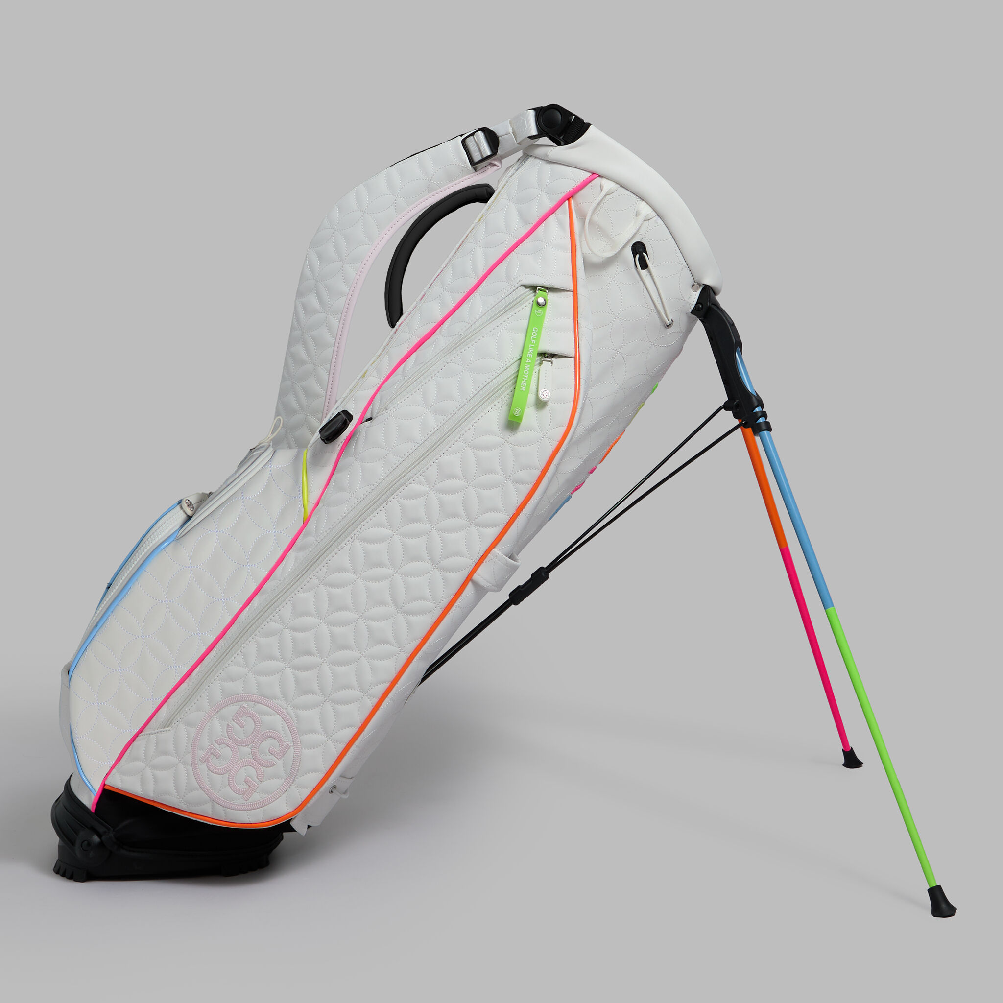正式的 LTD GOLF | BAG GOLF CARRY DAYTONA QUILTED MOSAIC RELEASE レディースウェア