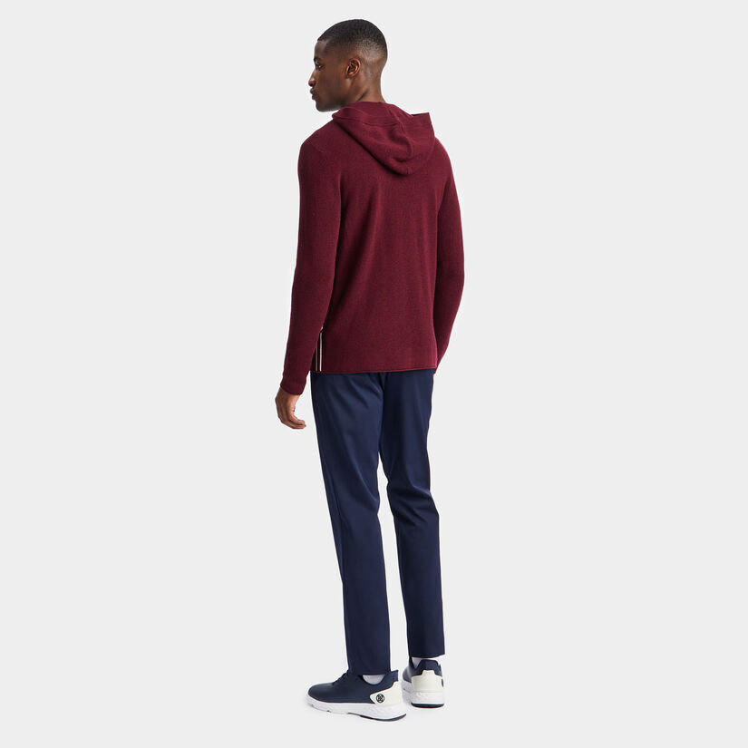 Merino wool top hooded sweater