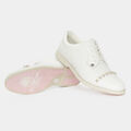 WOMEN'S GALLIVANTER LEATHER STUD CAP TOE GOLF SHOE image number 2