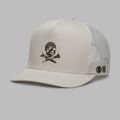 CAMO SKULL & TEES TALL TRUCKER HAT image number 1