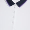 CONTRAST SILKY TECH NYLON POLO image number 5
