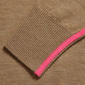 MERINO WOOL CONTRAST STRIPE TURTLENECK SWEATER image number 6