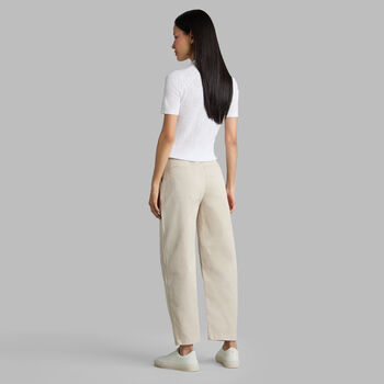 LTD RELEASE STRETCH COTTON GABARDINE BARREL LEG TROUSER - Alternate Image 1
