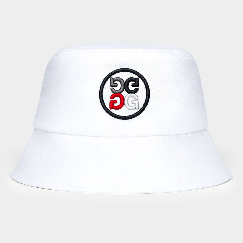 GRADIENT CIRCLE G'S WOVEN BUCKET HAT image number 1