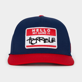 HELLO TWILL SNAPBACK HAT