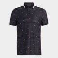 G/FORE SCRIPT STRIPE TECH PIQUÉ BANDED SLEEVE POLO image number 1