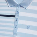 BOLD STRIPE TECH JERSEY SLEEVELESS POLO image number 6