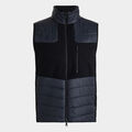 PIXELATED SKULL & TEES MERINO WOOL FULL ZIP VEST image number 1