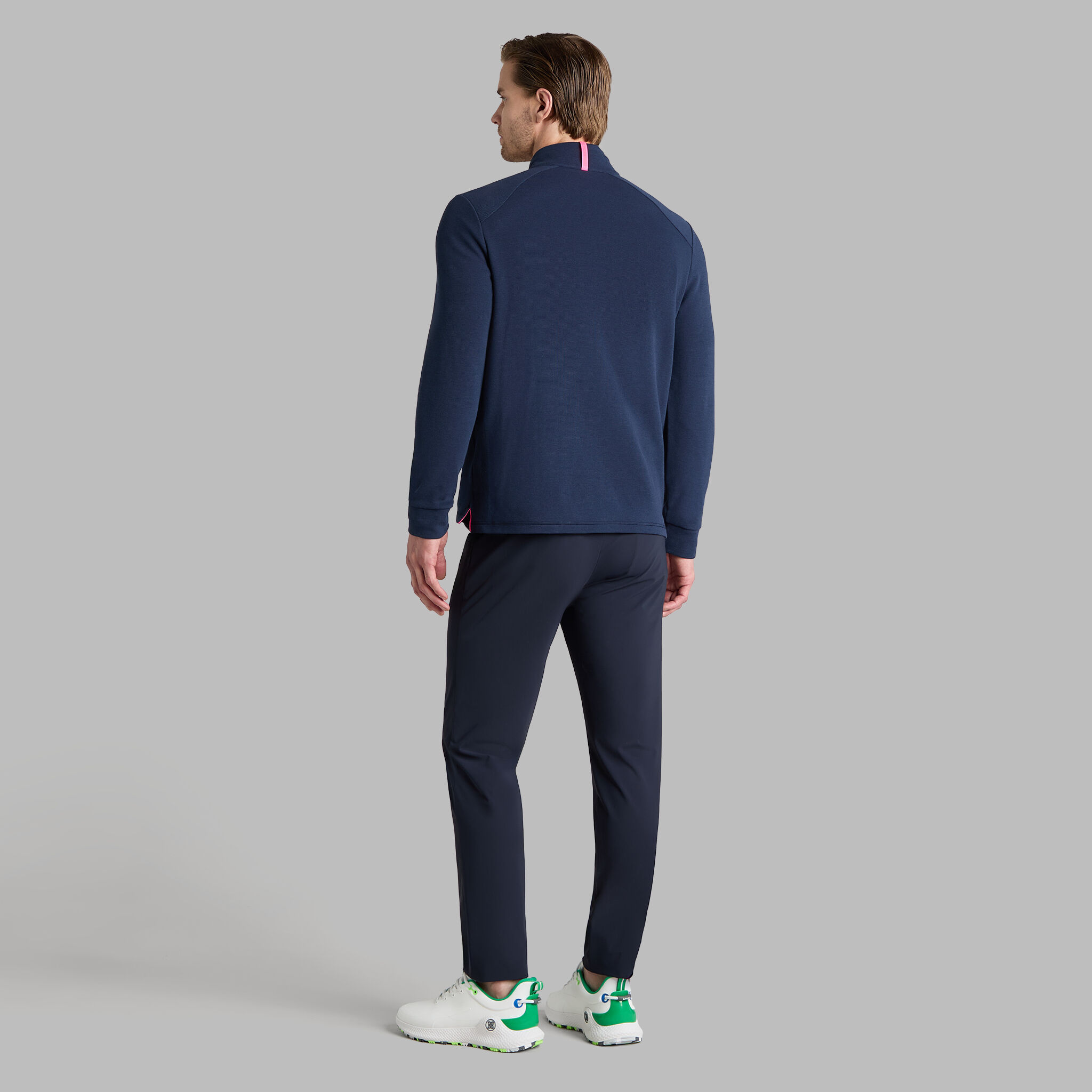 BRUSHED BACK TECH 1/4 ZIP PULLOVER |MEN'S PULLOVERS & QUARTER-ZIPS