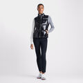 QUILTED POLISHED NYLON MERINO WOOL LINED PUFFER VEST image number 4