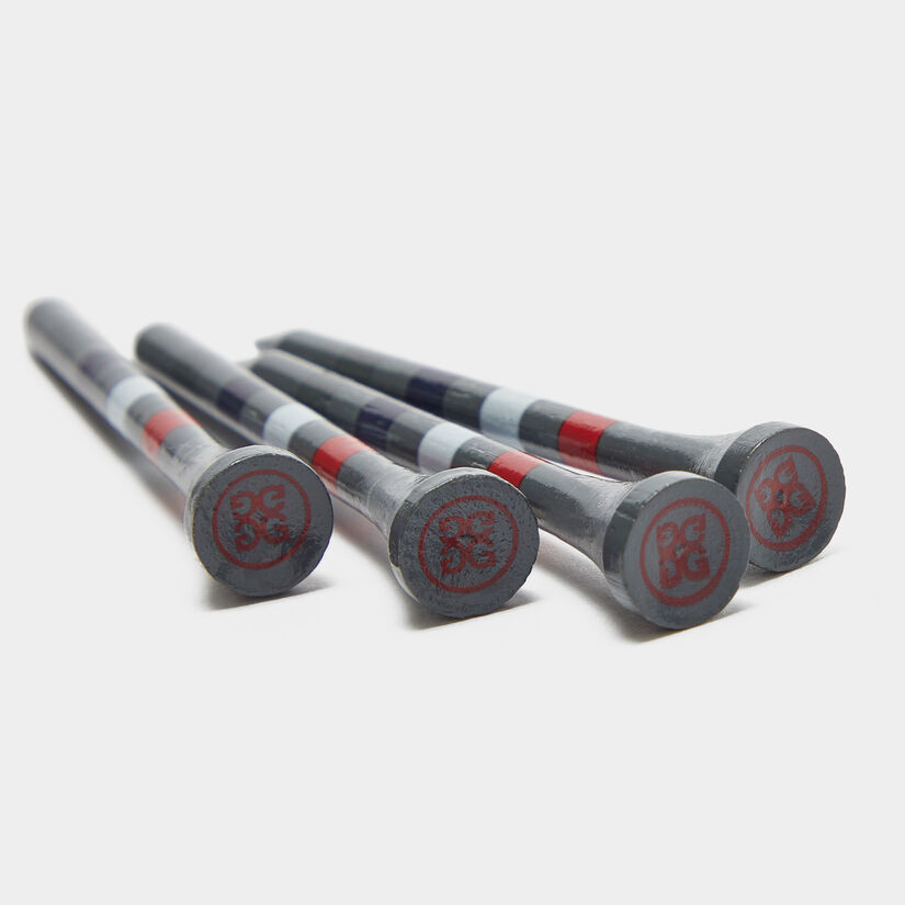 RWB STRIPED GOLF TEES image number 2