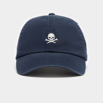 SKULL & TEES COTTON TWILL RELAXED FIT SNAPBACK HAT