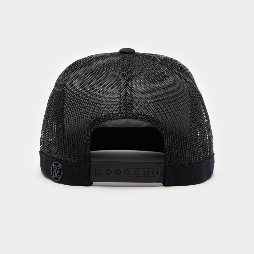 CIRCLE G'S COTTON TWILL TALL TRUCKER HAT image number 5