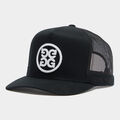 CIRCLE G'S COTTON TWILL TALL TRUCKER HAT image number 1