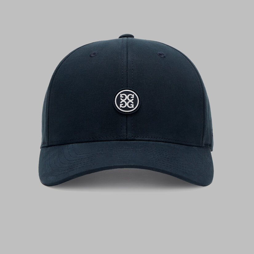 WAXED WOVEN COTTON RELAXED FIT SNAPBACK HAT |MEN