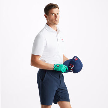 LIMITED EDITION U.S. OPEN ESSENTIAL MODERN SPREAD COLLAR TECH PIQUÉ POLO