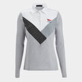 LIMITED EDITION U.S. OPEN MULTI V TECH JERSEY LONG SLEEVE POLO image number 1