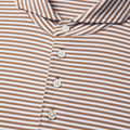 FEEDER STRIPE TECH PIQUÉ MODERN SPREAD COLLAR POLO image number 7