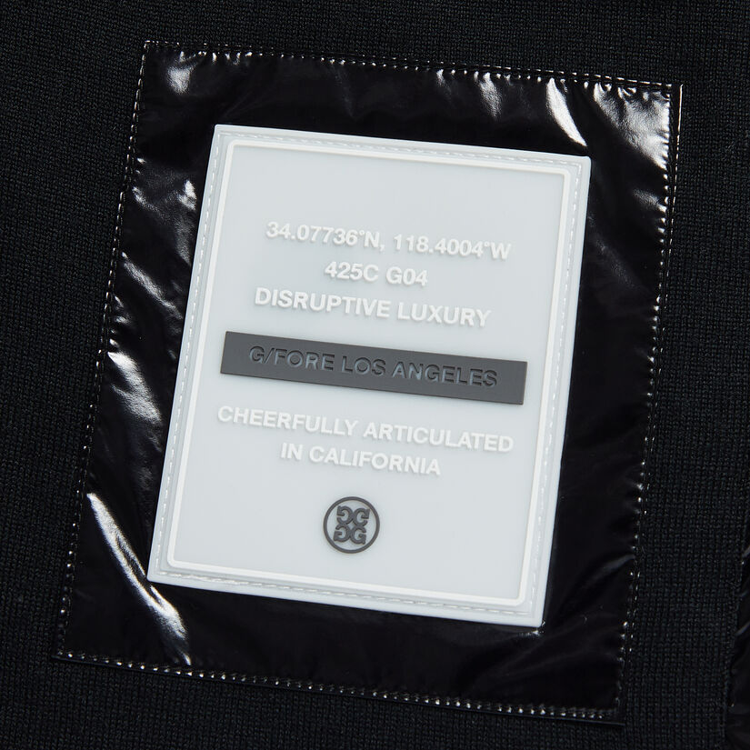 QUILTED NYLON COATED MERINO WOOL-LINED SNAP VEST image number 7