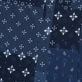 BORO PRINT PIQUÉ SLEEVELESS POLO DRESS image number 6
