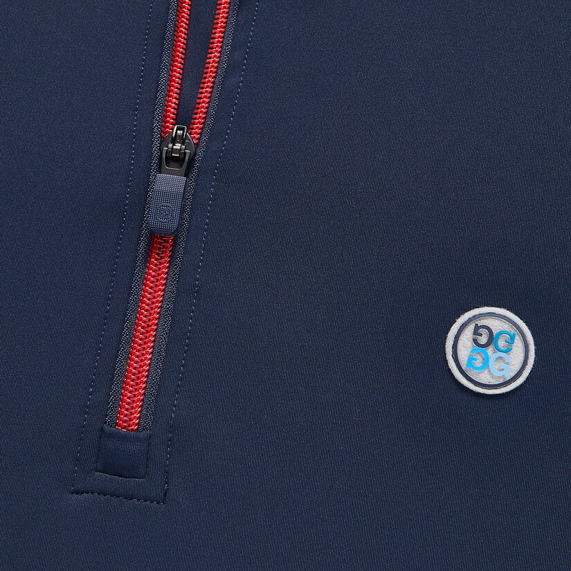 DAYTONA COLOUR BLOCK TECH INTERLOCK SLIM FIT PULLOVER image number 6