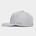 PERFORATED CIRCLE G'S STRETCH TWILL SNAPBACK HAT image number 4