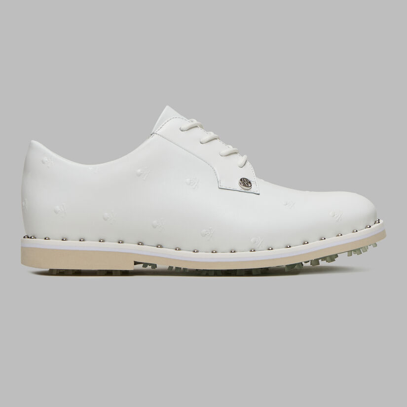 WOMEN'S GALLIVANTER STUDDED LEATHER SKULL & TEES GOLF SHOE image number 3