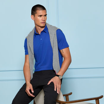 SOLID TECH JERSEY POLO