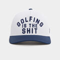 GOLFING IS THE SH*T STRETCH TWILL SNAPBACK HAT image number 2
