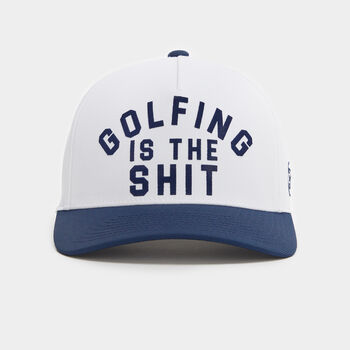 GOLFING IS THE SH*T STRETCH TWILL SNAPBACK HAT