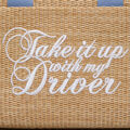 TAKE IT UP WITH MY DRIVER STRAW CART BAG image number 4