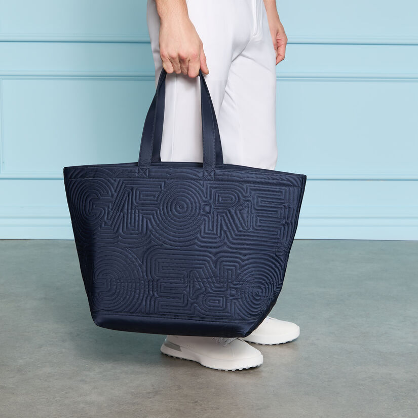 TRIPPY QUILTED CLUB TOTE BAG image number 2