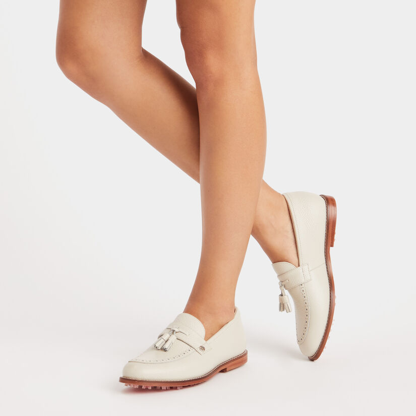 WOMEN'S TASSEL BROGUE CRUISER GALLIVANTER LUXE LEATHER GOLF SHOE image number 7